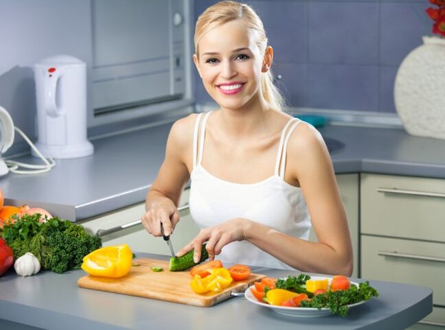 Preparation of dietary foods for a lean and healthy body