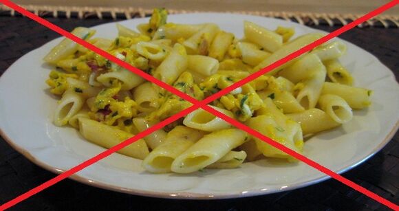 giving up pasta in diabetes mellitus