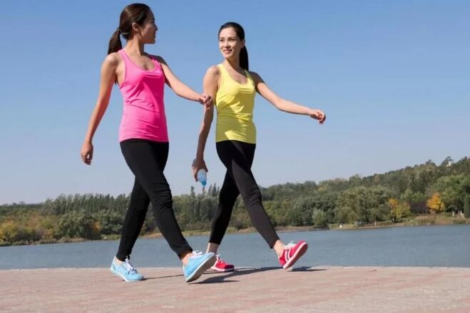 Walking to lose weight