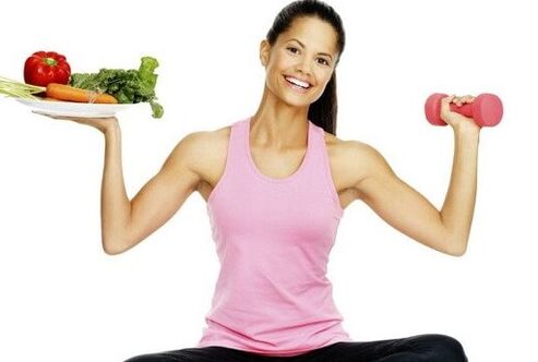 With a diet, you should dedicate motor activity